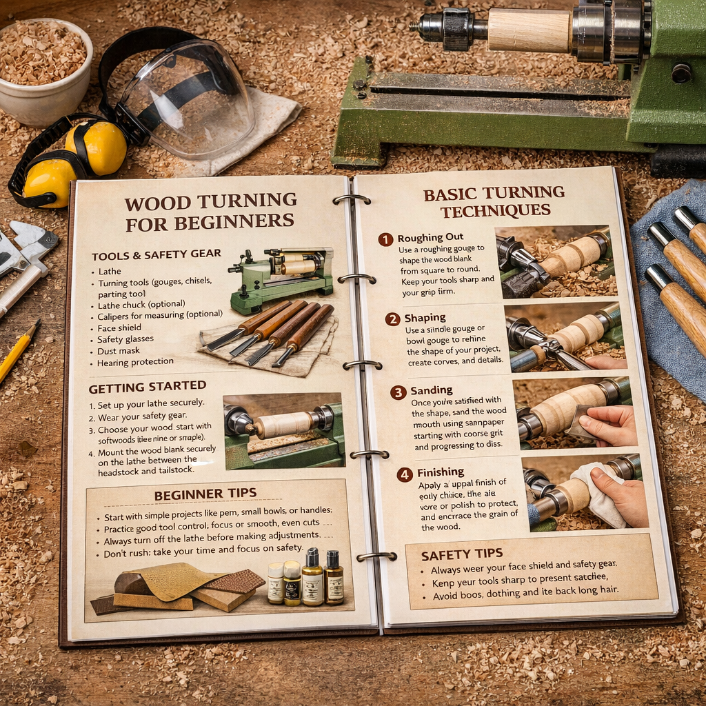 1.000+ Free Wood Turning Art Guide