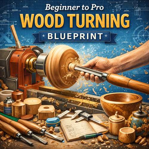 Beginner to Pro Wood Turning Blueprint