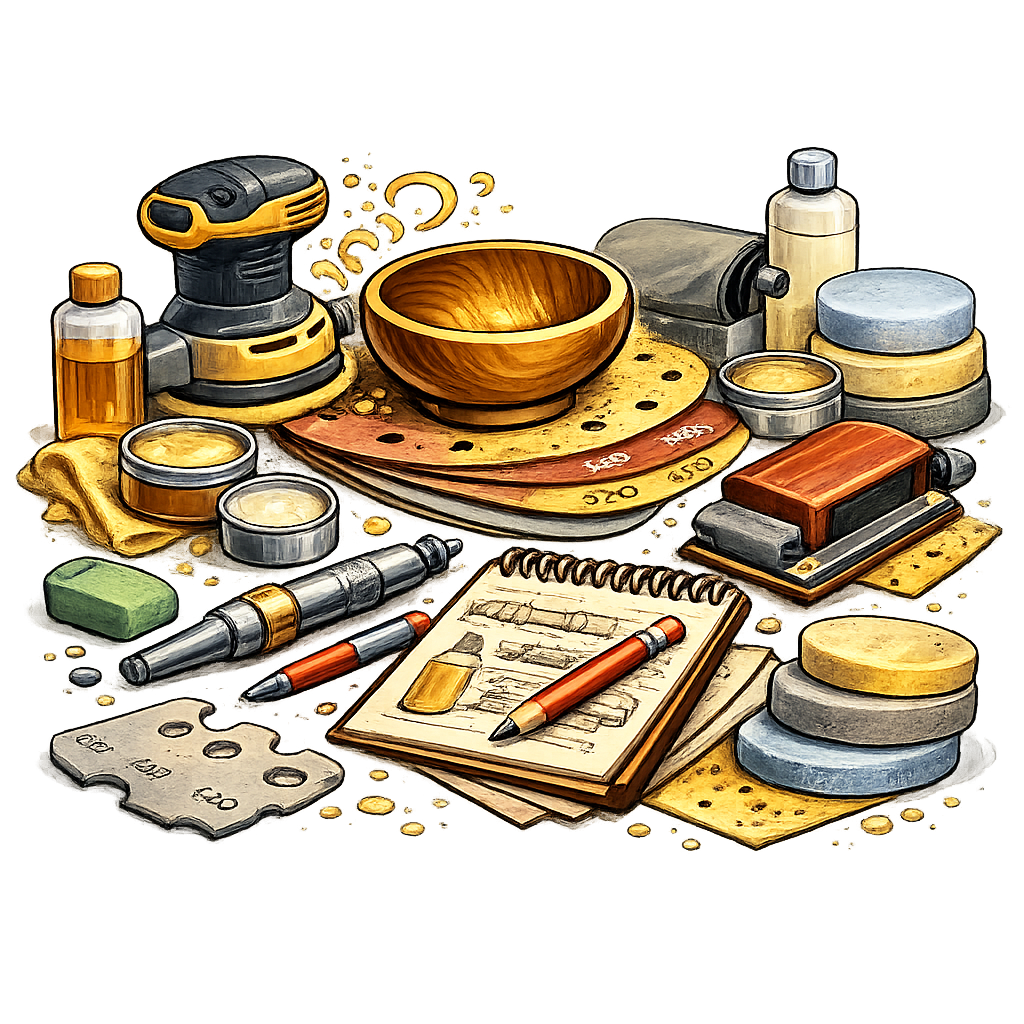 Sanding & Finishing Notes