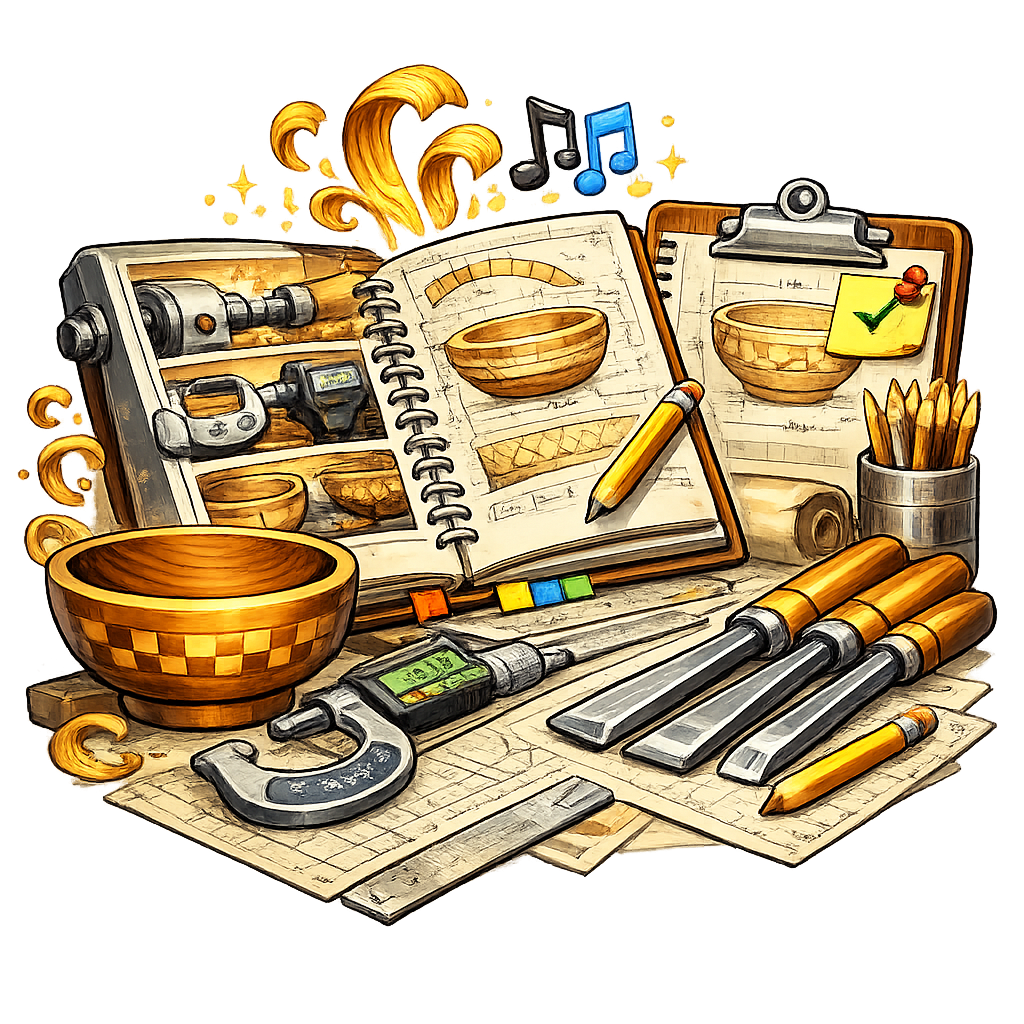 Wood Turning Art Essentials Notes
