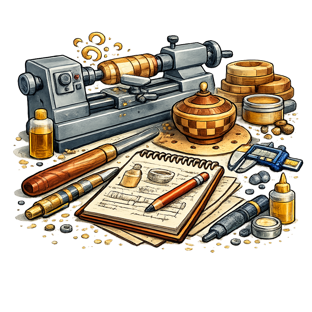 Wood Turning Art Skill Builder Notes