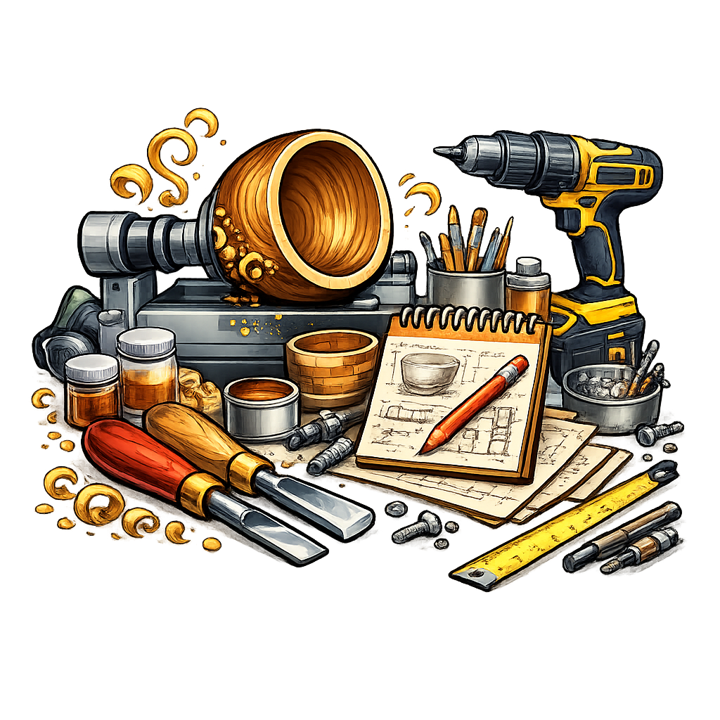 Wood Turning Art Workshop Notes